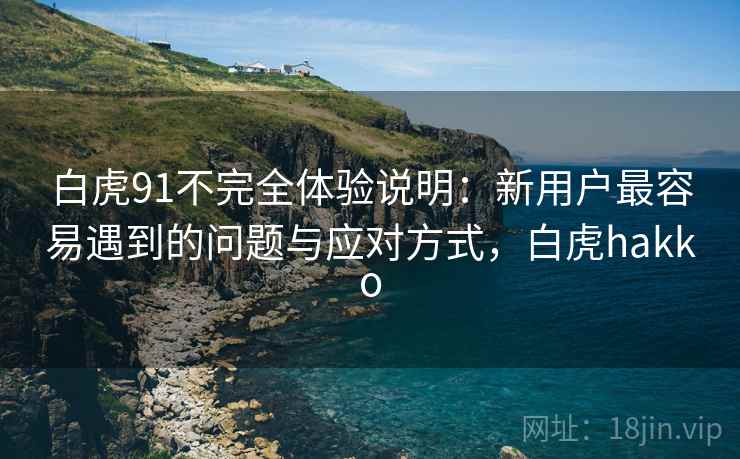 白虎91不完全体验说明:新用户最容易遇到的问题与应对方式,白虎hakko 白虎91不完全体验说明:新用户最容易遇到的问题与应对方式,白虎hakko