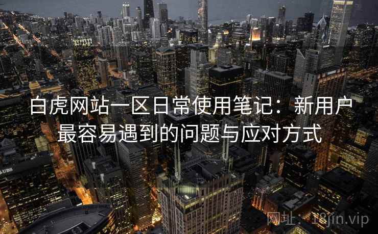 白虎网站一区日常使用笔记:新用户最容易遇到的问题与应对方式 白虎网站一区日常使用笔记:新用户最容易遇到的问题与应对方式